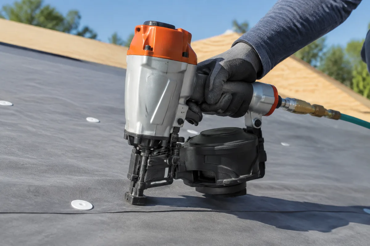 Cap Nailers for Synthetic Underlayment