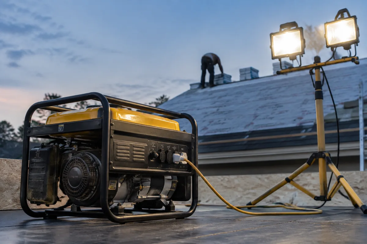 Portable Generators & Work Lights