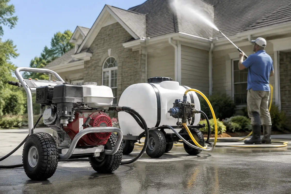 Pressure Washers & Soft-Wash Systems